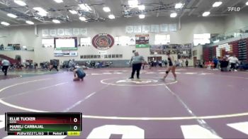 132 lbs Champ. Round 1 - Mareli Carbajal, Meridian vs Ellie Tucker, Kuna