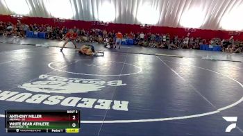 150 lbs Round 1 (4 Team) - Anthony Miller, Aquinas vs White Bear Athlete, Mahtomedi