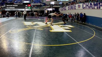 175 lbs Consolation - Skylar Teague, Liberty vs Ali Jenkins, Bridges Prep