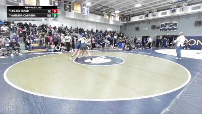 190 lbs Semifinal - Leilani Iaone, Shadow Hills vs Vanessa Cabrera, Eleanor Roosevelt