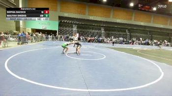 106-115 lbs Round 1 - Sophia Dacoco, Vasky Bros vs Maliyah Sheeks, Gold Rush Wrestling