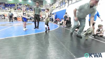 66 lbs Rr Rnd 2 - Bryer Votaw, Madill Takedown vs Waylon Helvey, Team Guthrie Wrestling