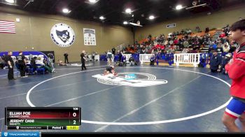 106 lbs Quarterfinal - Jeremy Oani, Righetti vs Elijah Poe, Calvary Chapel