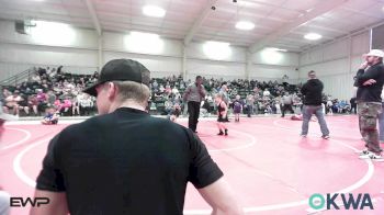 55 lbs Rr Rnd 5 - Gatlen Ruminer, Sallisaw Takedown Club vs Royer Hernandez, Gore Pirates Youth Wrestling
