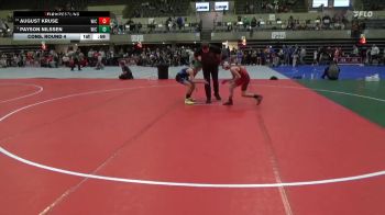 85 lbs Cons. Round 4 - August Kruse, Centennial Youth Wrestling vs Payson Nilssen, Weigh-In Club