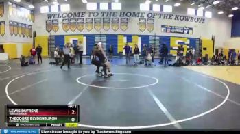 182 lbs Semifinal - Lewis Dufrene, Winter Haven vs Theodore Blydenburgh, George Jenkins