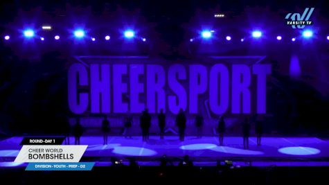 Cheer World - Bombshells [2024 L2.2 Youth - PREP - D2 Day 1] 2024 CHEERSPORT National All Star Cheerleading Championship
