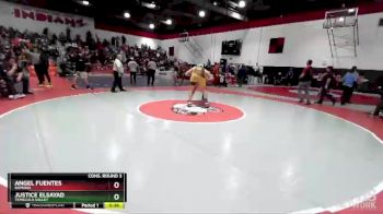 285 lbs Cons. Round 3 - Angel Fuentes, Ramona vs Justice ElSayad, Temecula Valley