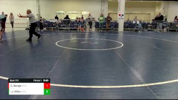 58-64 lbs Round 3 - Jeremiah Kilby, North Carolina vs Carter Bange, Backyard Bullies Wrestling Club