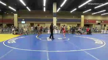 97 lbs Quarterfinal - Dalayna Rainey, Texas vs Kezra McKenzie, Gold Rush Wrestling