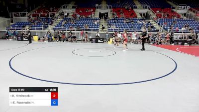 135 lbs Cons 16 #2 - Kaylan Hitchcock, KS vs Elizabeth Rosenstiel, AL