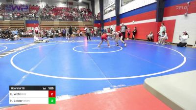 120 lbs Round Of 16 - Grant Wohl, Bixby Boys vs Hazen Lester, Warner