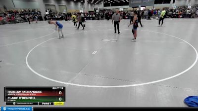140 lbs Champ. Round 1 - Harlow Skenandore, Askren Wrestling Academy vs Claire O`Donnell, Florida