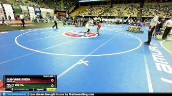 105 Class 1 lbs Quarterfinal - Jasmynne Green, Sikeston vs Mary Jastal, Monett