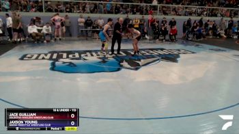 113 lbs Final - Jace Guilliam, Soldotna Whalers Wrestling Club vs Jaxson Young, Nikiski Freestyle Wrestling Club