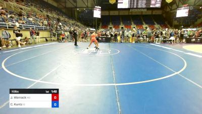 113 lbs Cons 32 #1 - Joseph Womack, MD vs Camden Kuntz, ID