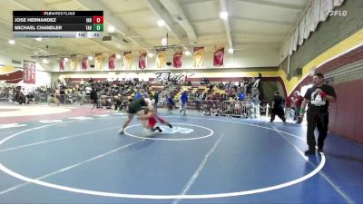 190 lbs Cons. Round 5 - Michael Chandler, Tahquitz vs Jose Hernandez, Indio