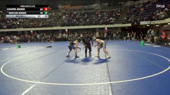 125 lbs Round 3 - Waylon Enger, St. Francis Gladiators vs Cooper Jensen, DGF