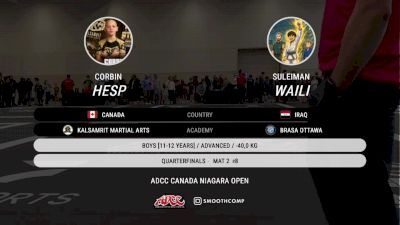 Suleiman Waili vs Corbin Hesp 2025 ADCC Niagara Open