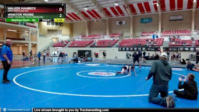 51-53 lbs Round 2 - Walker Manbeck, Noke Wrestling RTC vs Winston Moore, Smoky Mountain Youth Wrestling