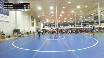 134 lbs Quarterfinal - Jack Baron, Grit Mat Club Blue - HSC vs Erik Carlile, Team Diamond Fish - HSC
