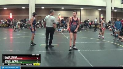 112 lbs Round 3 - Isaac Young, Dehart Wrestling Academy vs Jayvin Clark, Wolverine Wrestling Club