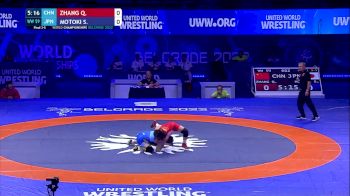 59 kg Final 3-5 - Qi Zhang, China vs Sakura Motoki, Japan