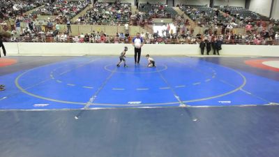 43 lbs Quarterfinal - Troy Henderson, Coweta Cobras Wrestling Club vs Adrian Martinez, Georgia