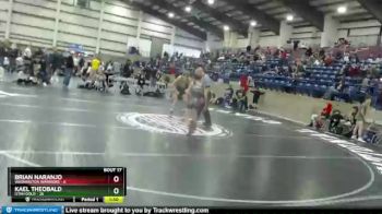 106 lbs Semis & Wb (16 Team) - Kael Theobald, Utah Gold vs Brian Naranjo, Washington Warriors