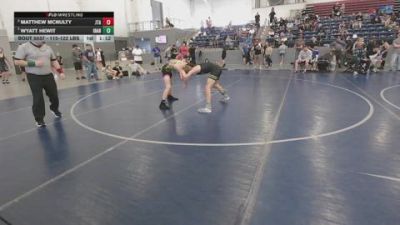 115-122 lbs Semis - Matthew McNulty, Jimenez Trained Academy vs Wyatt Hewit, Idaho