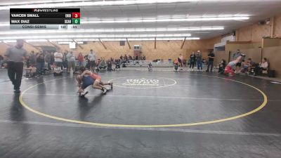 95 lbs Consolation - Vancen Small, Endicott vs Max Diaz, Scarsdale