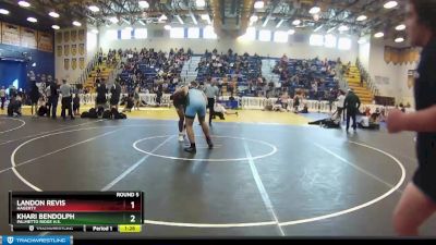 220 Blue Round 5 - Landon Revis, Hagerty vs Khari Bendolph, Palmetto Ridge H.S.