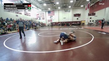 175 lbs Consi Of 8 #2 - Owen Graven, St. Paul vs Nicholas Faits, Rocky Hill