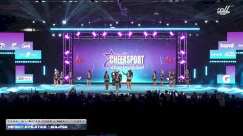 iNFiNiTi Athletics - Eclipse [2026 L6 Limited Coed - Small Day 1] 2026 CHEERSPORT National All Star Cheerleading Championship