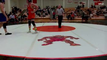 190 lbs Finals (2 Team) - Adam Adcox, Basehor-Linwood HS vs Dyllan Vignalo, Hill City HS