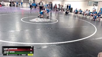 88 lbs Quarterfinals (8 Team) - Henry Simon, K-M vs Luke Udermann, Foley