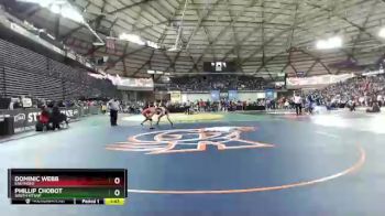 4 lbs Champ. Round 1 - Dominic Webb, Eastmont vs Phillip Chobot, South Kitsap