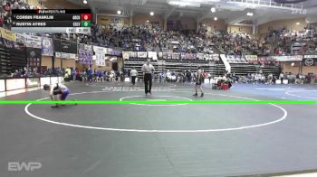 106 lbs Champ. Round 1 - Corbin Franklin, Atwood-Rawlins County HS vs Rustin Ayres, Canton Galva HS