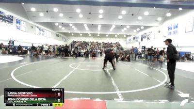 145 lbs Round 1 - Savva Gromyko, World Team Training Center vs John Dominic Dela Rosa, SoCal Hammers WC