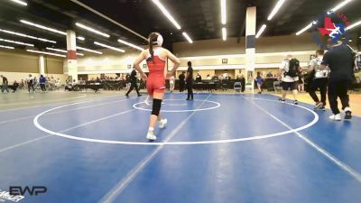 110 lbs Quarterfinal - Emily Beltran, KT 3 Style Wrestling Club vs Dannielle Sizelove, The Woodlands High School Wrestling