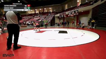 190 lbs 3rd Place - Alyvia Edwards, Wagoner High School vs Brook West, Comanche High School Girls