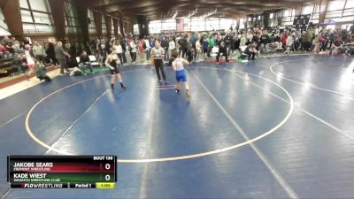 95 lbs Cons. Round 1 - Jakobe Sears, Fremont Wrestling vs Kade Wiest, Wasatch Wrestling Club