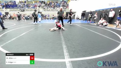 62 lbs Rr Rnd 5 - Adalena Chay, Harrah Little League Wrestling vs Kimber Bryson, PTYW