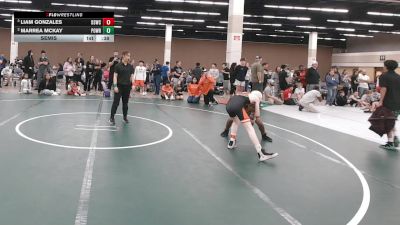 92 lbs Semis - Liam Gonzales, Dead Shot Wrestling Club vs Marrea McKay, Powerhouse Wrestling