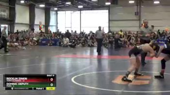 92 lbs Round 3 (6 Team) - Dominic Deputy, POWA vs Rocklin Zinkin, Team California