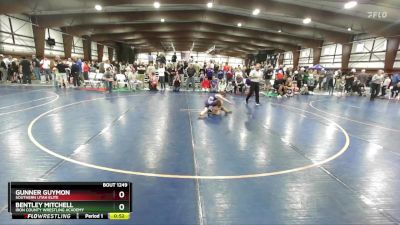 69 lbs Cons. Round 2 - Bentley Mitchell, Iron County Wrestling Academy vs Gunner Guymon, Southern Utah Elite