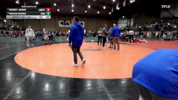 113 lbs Cons. Round 7 - Rowdy Angst, Liberty vs Oscar Gauna, Goddard