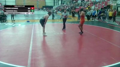 285 lbs Champ. Round 1 - Kevin Alvarez, Missouri Valley vs Dawson Rull, Central Missouri