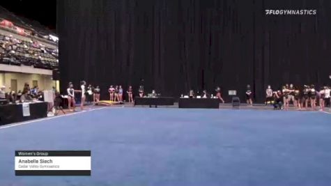 Anabelle Siech - Women's Group, Cedar Valley Gymnastics - 2021 Women's Xcel Region 4 Championships