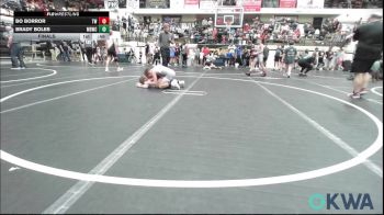 80 lbs Final - Bo Borror, Tuttle Wrestling vs Brady Boles, Mustang Bronco Wrestling Club